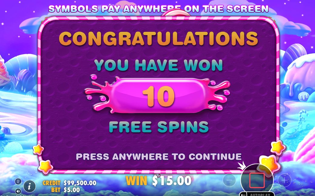 Free spins round with special reels and multiplier symbols